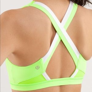 Faded Neon Lululemon Run: Stuff Your Bra II